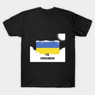 I'm Ukrainian Zelensky Ukraine Patriotic Proud Ukrainians T-Shirt